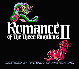 Romance of the Three Kingdoms II screenshot 4 for NES